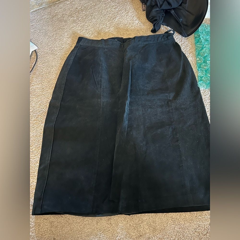 Bagatelle leather skirt 12P‎